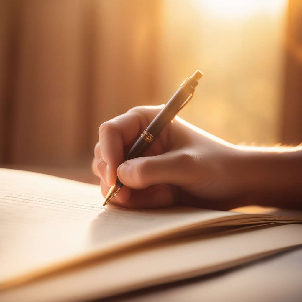 We write.